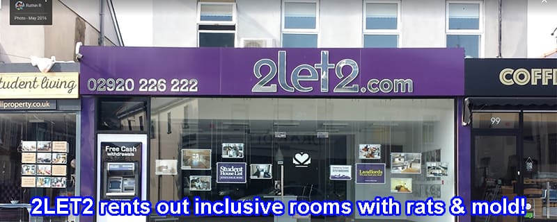 2Let2 Cardiff Letting Agency Head Office